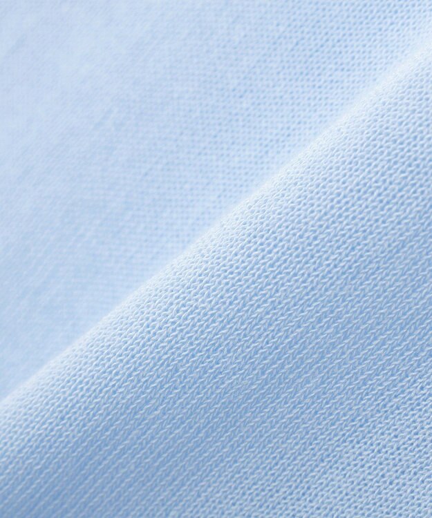 YECCA VECCA ハイゲージミドル丈Vネックカーディガン Sax