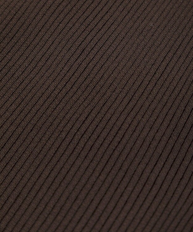 CRAFT STANDARD BOUTIQUE ポリエステルペプラムチュニック Brown