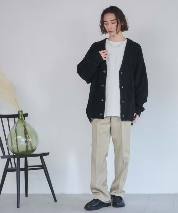 WEGO ルーズカーデ ブラック