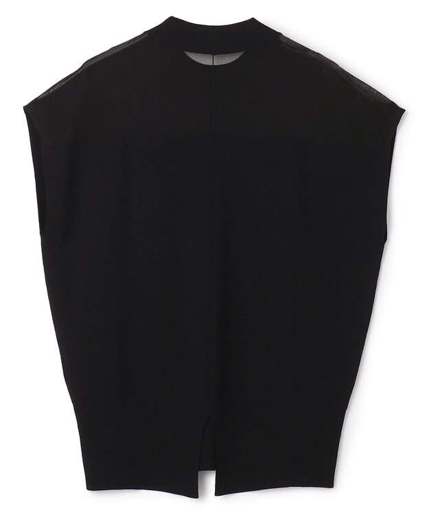 BEIGE， NADIA / シアーコンビ ストレッチニット Black