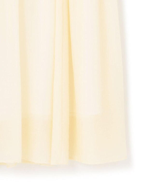 23区 【Oggi4月号掲載/洗える】シアーツイル ティアードスカート アイボリー系