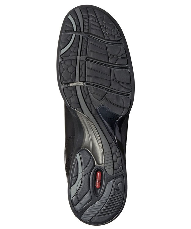 ASICS WALKING ペダラウォーキングシューズ D ヒール高3.0cm ブラック系