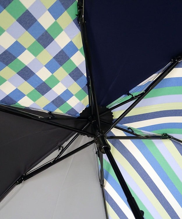+RING 【プラスリング】【数量限定】UNISEX  折傘 55cm MLT T1161 マルチカラー