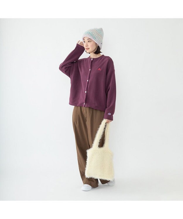 林八百吉商店 Champion　グラデ裏ボアワッチ ミント