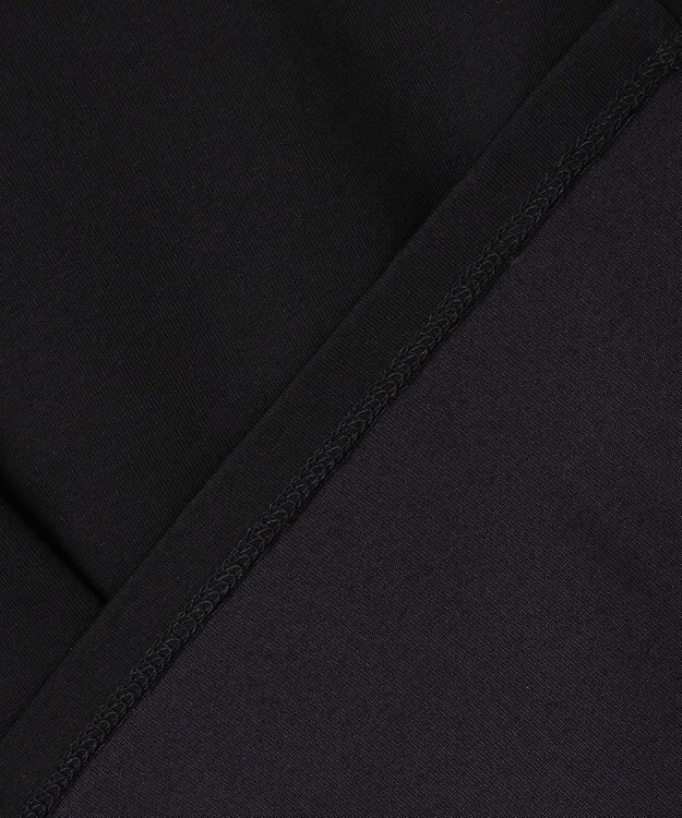 組曲 【先行予約】プレーティング天竺 フレアスリーブカットソー ブラック系