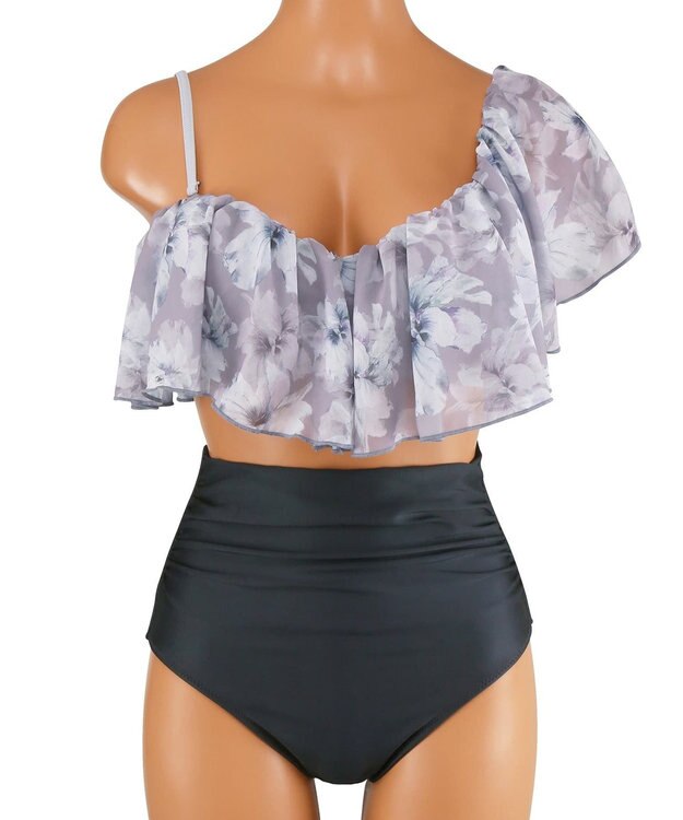 San-ai Resort（三愛水着楽園） 【SALE】軽い着け心地でしっかり盛れる【楽盛り水着】　ワイヤービキニ　7S・9M・11L　【San-ai Resort（サンアイリゾート）】 グレー