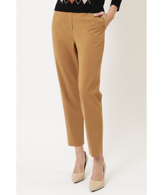 DAKS ストレッチツイルパンツ ベージュ