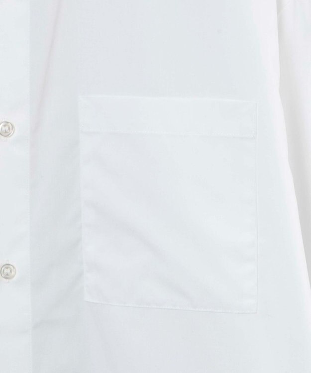 WEGO 【SCHOOLITEM】メンズスクールシャツL／S ホワイト