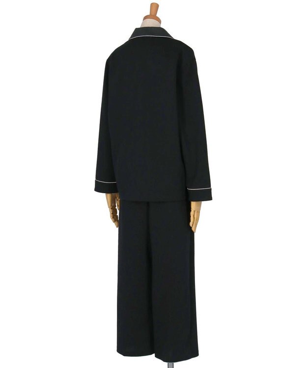 une nana cool 【綿混】接結パシャマ ブラック