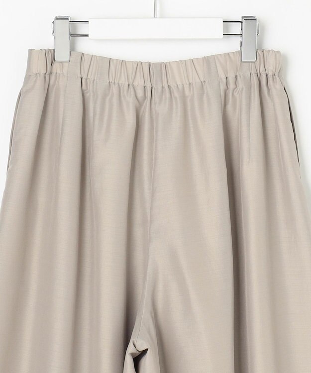 J.PRESS LADIES L エアリースパンボイル ガウチョ パンツ グレージュ系