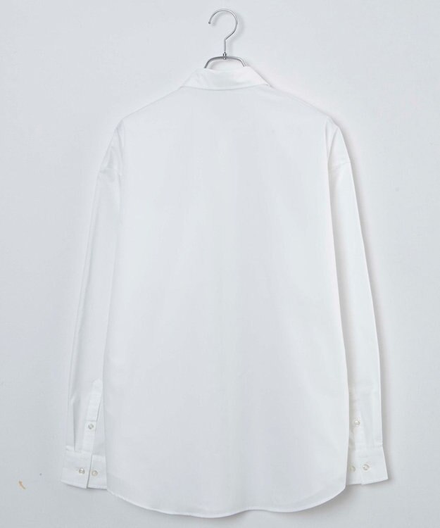 WEGO 【SCHOOLITEM】メンズスクールシャツL／S ホワイト