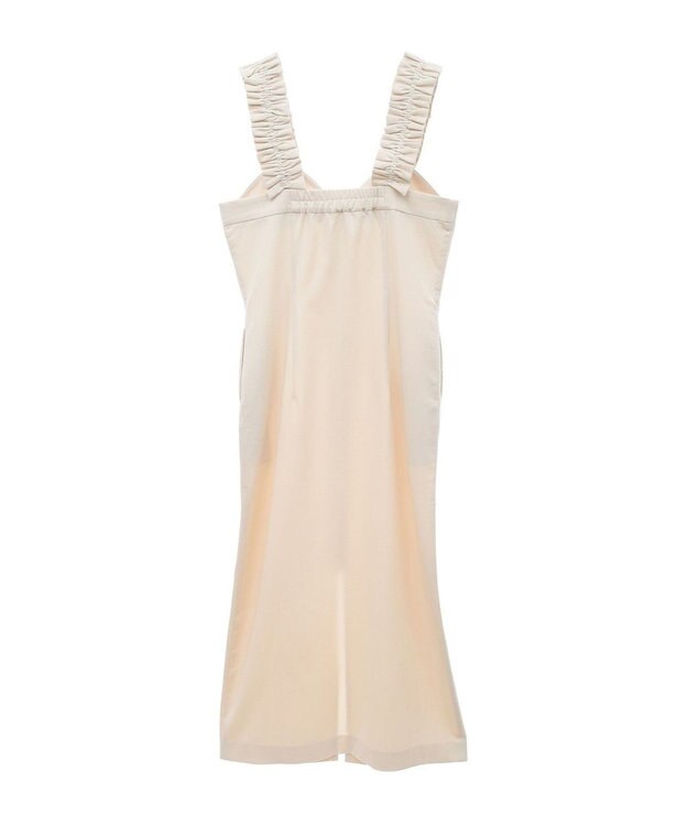 Green Parks フロントジップキャミワンピース Ivory