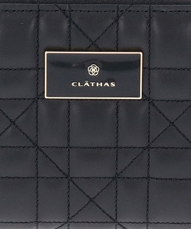 CLATHAS セレナ ラウンド長財布 ブラック