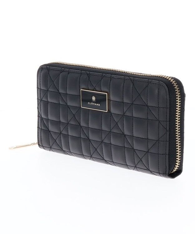 CLATHAS セレナ ラウンド長財布 ブラック