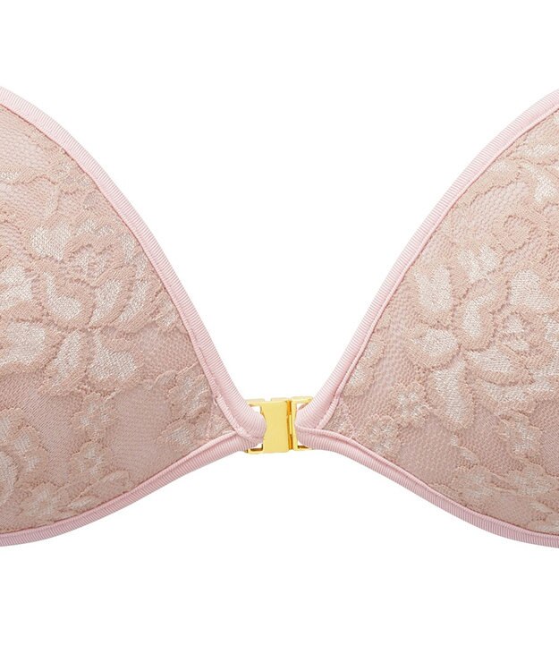 BRADELIS New York 【NuBra / ナチュラルタイプ】ヌーブラ・エアーライト クラシカルブーケ   蒸れにくい バックレス コレクション デザインヌーブラ 正規品 ピンク