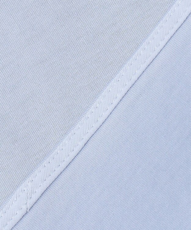 ICB 【洗える】 ブラウスライクジャージー ドルマンスリーブカットソー サックスブルー系