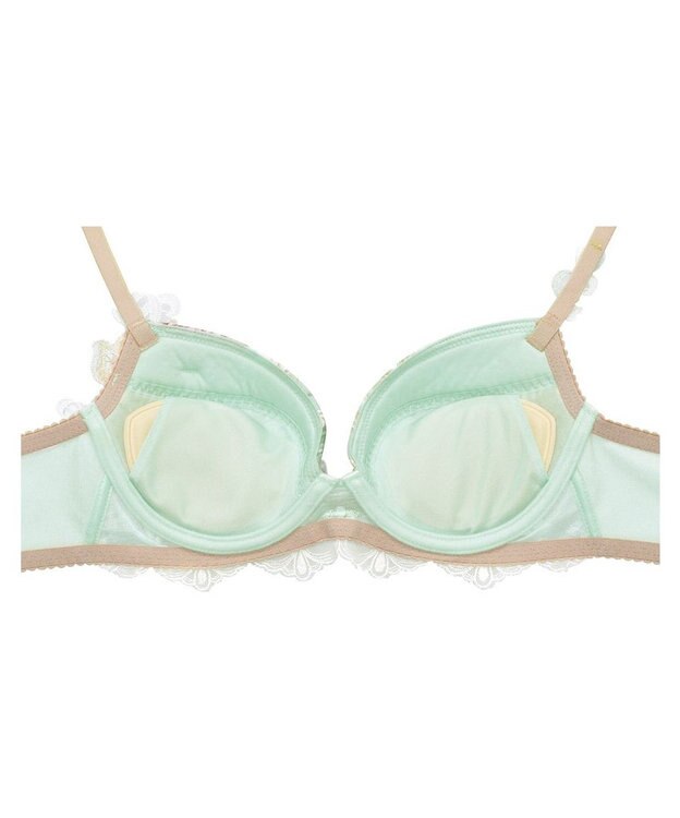 WACOAL ルジェ 【リボンブラ】 ブラジャー キレイな谷間をメイク 動いても谷間をキープ レディース BCA737 /ワコール メロン