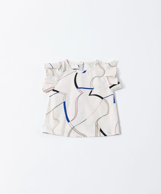 TRICOTE CUT RIBBON TANK TOP 90WHITE