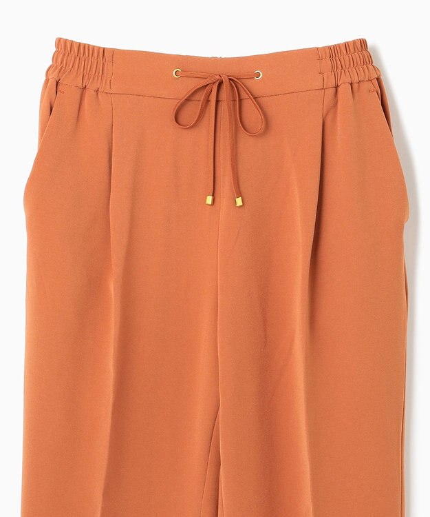 ANY 【ストレッチ/ウエストゴム】イージーケア美脚 パンツ オレンジ