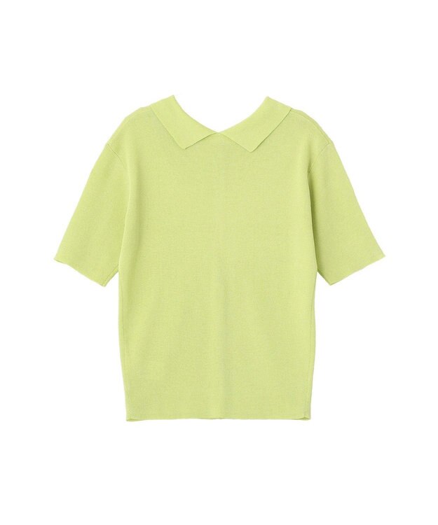earth music&ecology 前後2WAYポロニット Light Green