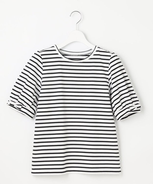 Feroux パフスリーブリボン Tシャツ ホワイト系1