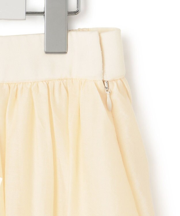 23区 【Oggi4月号掲載/洗える】シアーツイル ティアードスカート アイボリー系