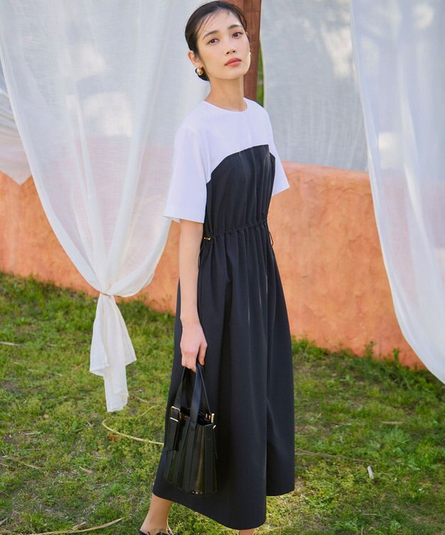 23区 【Oggi8月号掲載】クリア ミニ ショルダーバッグ ブラック系