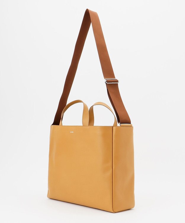 airlist 【撥水・軽量】トートバッグ（L）Tram Embossed トラムエンボス ゴールド