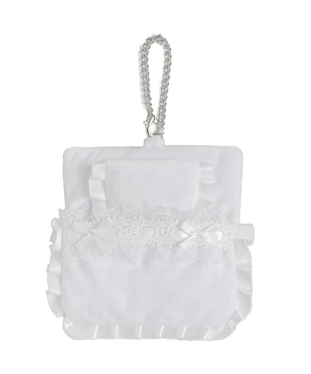 WEGO 【痛バ＆推し活グッズ】ふわふわぬい布団キーホルダー10cm ホワイト