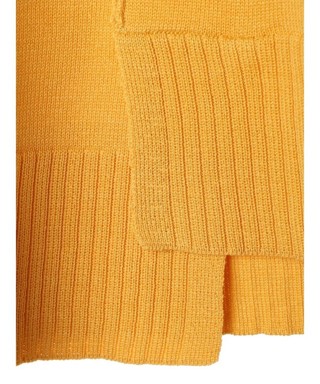 Green Parks ショルダーメッシュニットプルオーバー Orange