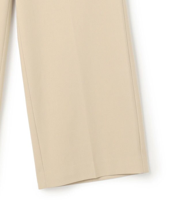 UNFILO マイビューティ ストレートパンツ ベージュ