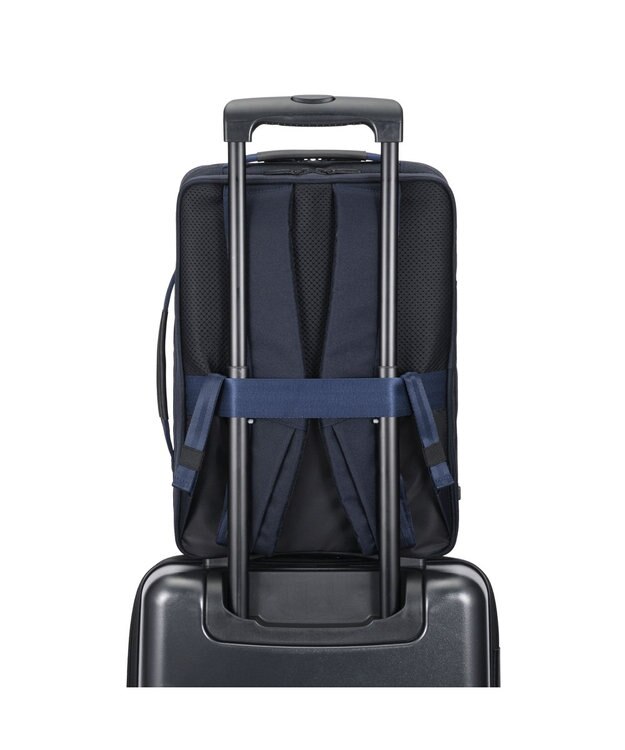 ACE BAGS & LUGGAGE ace. ガジェタブルSF ビジネスリュック A4サイズ 14インチPC収納 ２気室 68782 エース ネイビー
