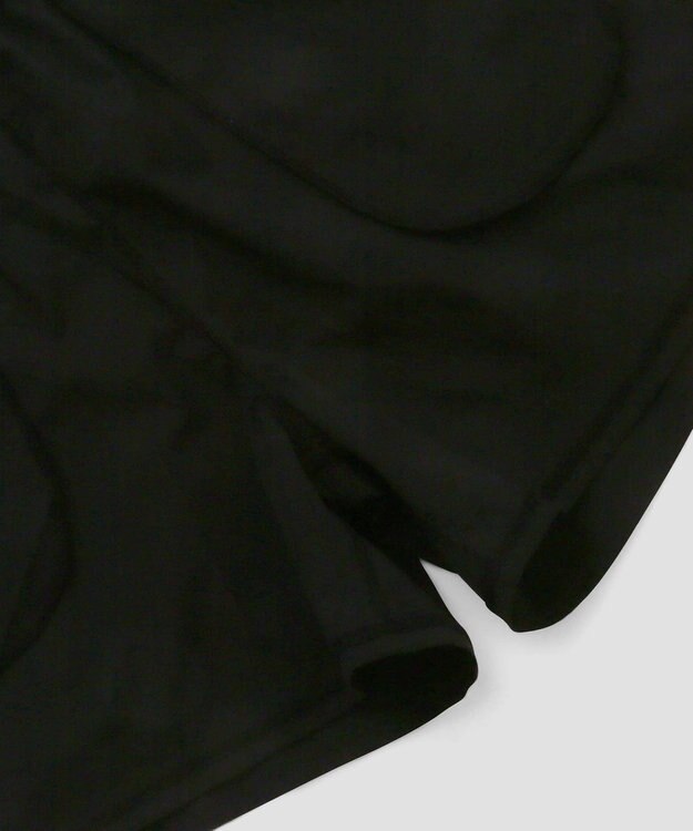 San-ai Resort（三愛水着楽園） WEB限定【紫外線カット(UPF50＋)】リブ素材ラッシュガード付 4点セット水着 ベージュ