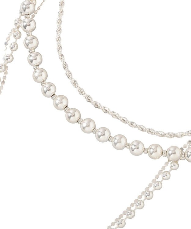 AMERICAN HOLIC マルチウェイメタルレンネックレス White