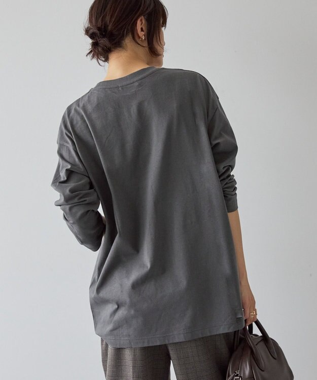 AMERICAN HOLIC SILVER BOX ロングTシャツ/チュニック Charcoal Gray