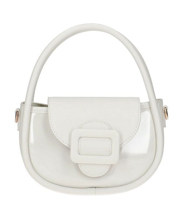 earth music&ecology リングハンドルバッグ Off White