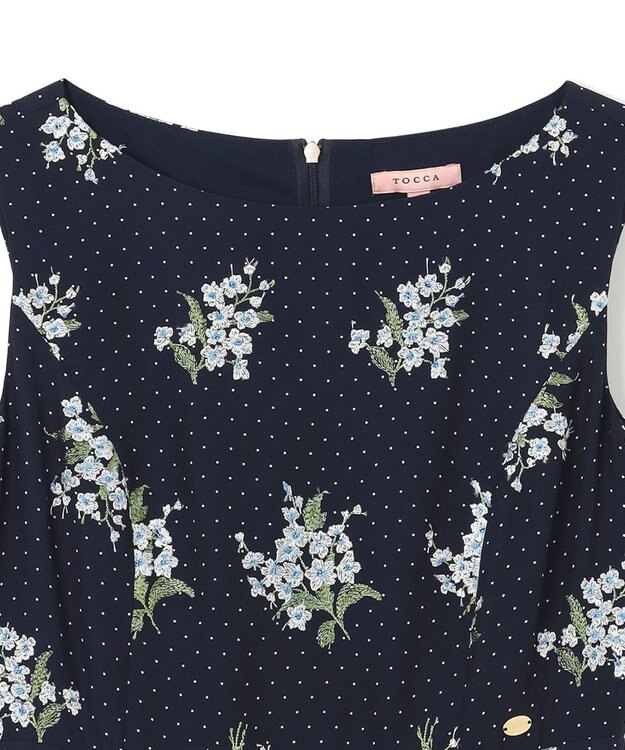 TOCCA 【消臭・洗える】DANCING RAIN ドレス ネイビー系7