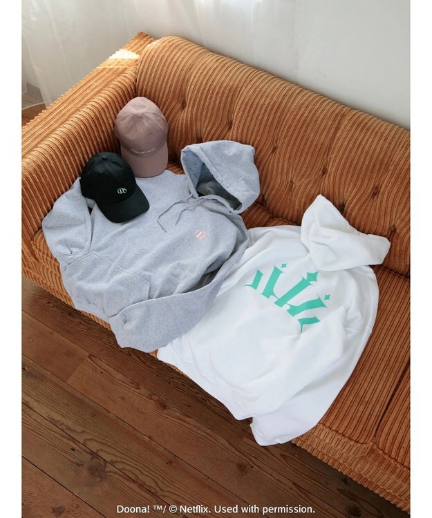 Green Parks ●ＤＯＯＮＡ　ＤＲＥＡＭ　ＳＷＥＥＴ　パーカー Gray