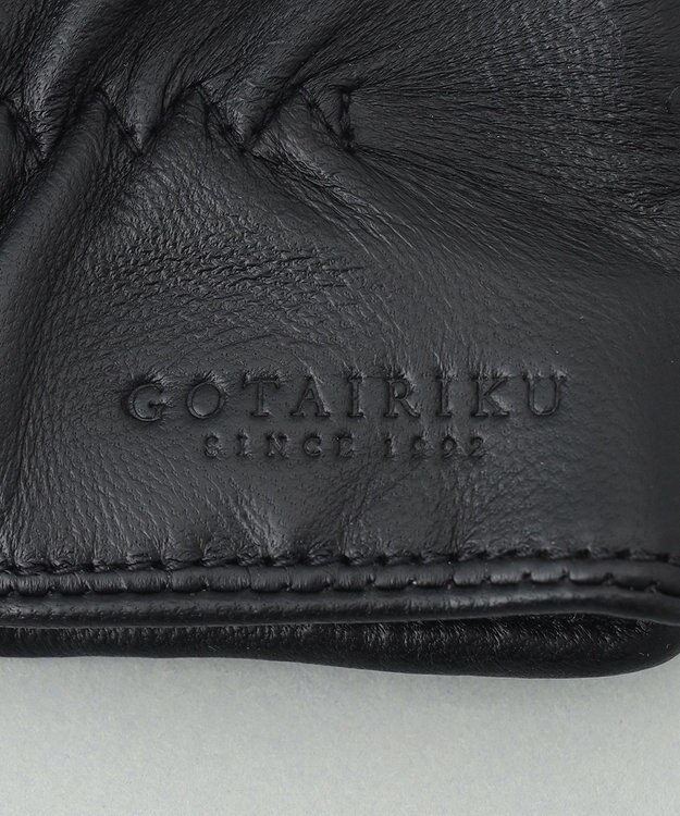 GOTAIRIKU ケーブルシープレザーコンビ ネイビー系8