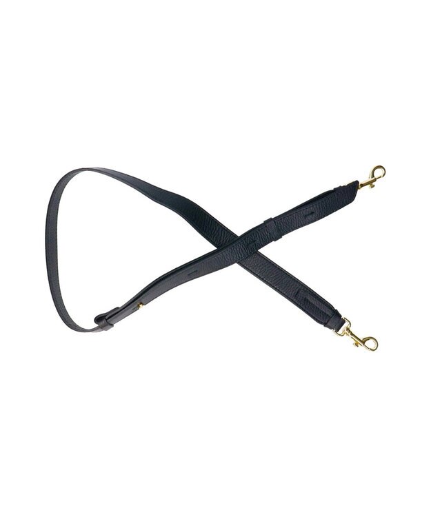 INTER-CHAUSSURES 【LORISTELLA】ミディアムサイズレザーハンドバッグ ブラック