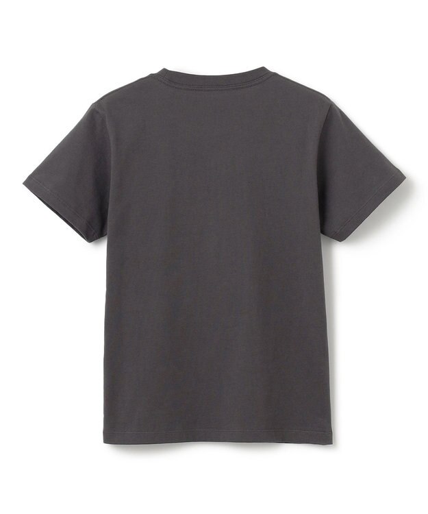 UNFILO 【110-150cm】CLEAN Tee(UNISEX) チャコール[ホワイトロゴ]