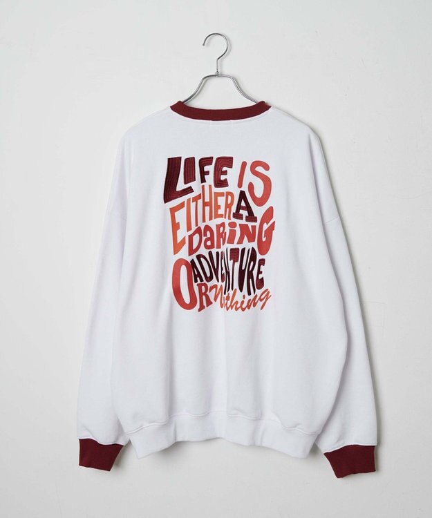 WEGO ヘビーウエイトファンシーロゴプルオーバー 柄4