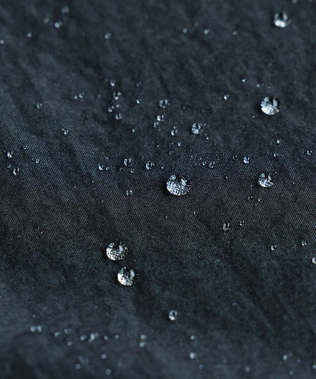 ANY スパンボイル撥水ワンピース ブラック