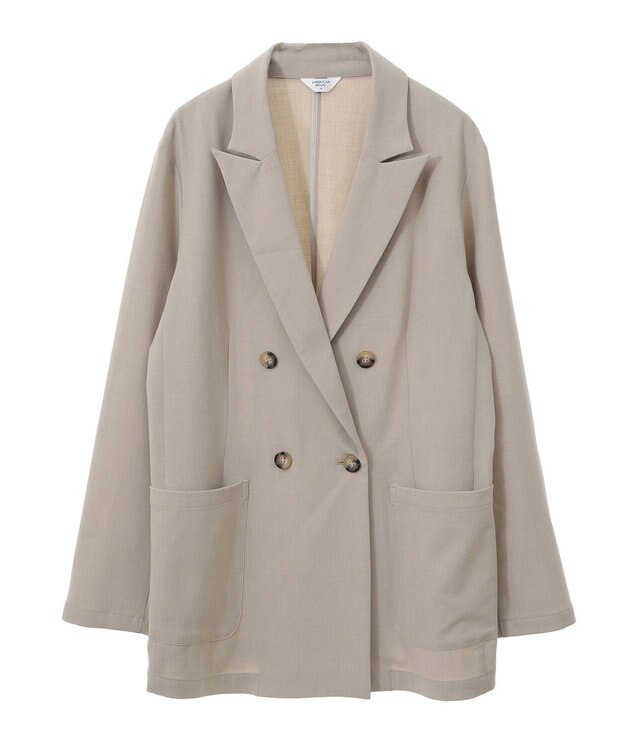 AMERICAN HOLIC イージーケアテーラードジャケット Beige