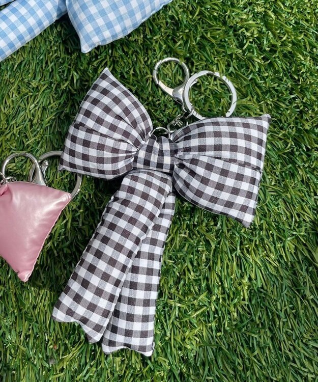 WEGO クッションリボンキーホルダー 柄1