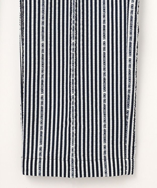 23区GOLF 【MEN】【撥水】ロゴストライプパンツ ネイビー系2