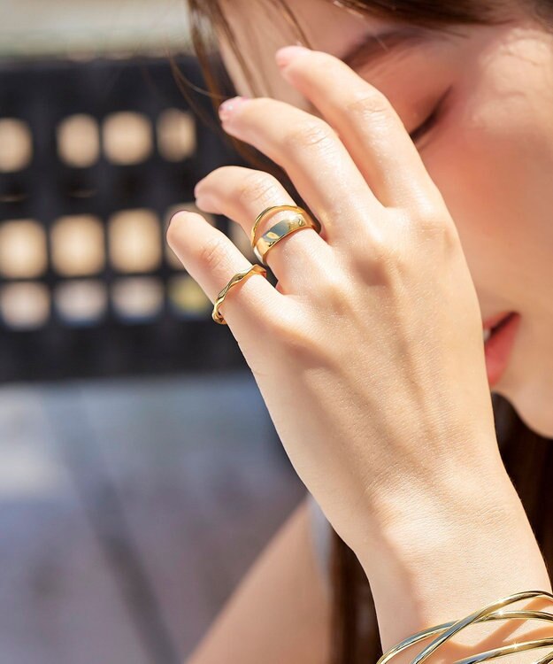 Tiaclasse ベーシックデザインリング　アソートセット ゴールド