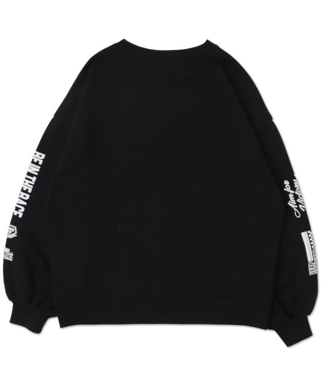 WEGO 別注Hondaプルオーバービッグスウェット ブラック