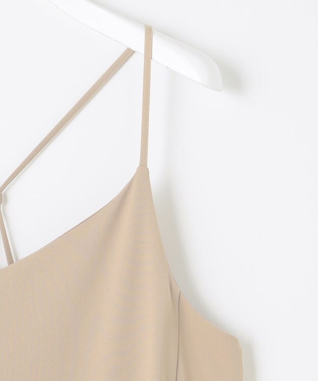 J.PRESS LADIES S 【WEB限定】サイロドライギャバ2wayストレッチ キャミワンピース ベージュ系