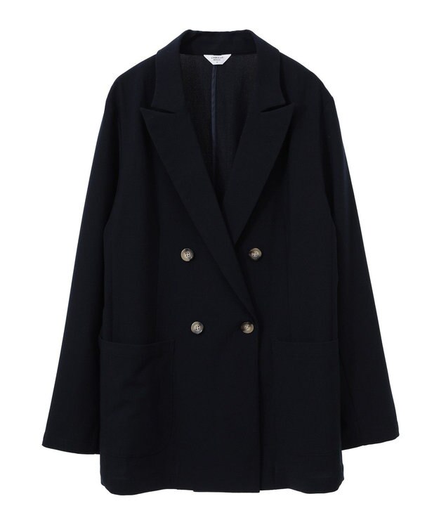 AMERICAN HOLIC イージーケアテーラードジャケット Navy